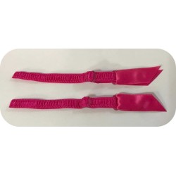 Jarretelles Fushcia Pour La fabrication de Lingerie Féminine.