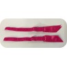 Jarretelles Fushcia Pour La fabrication de Lingerie Féminine.