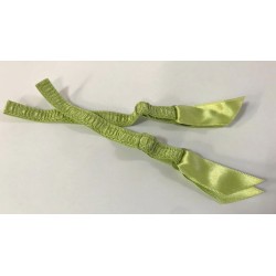 Jarretelles Vert Anis Pour La fabrication de Lingerie Féminine.