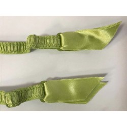 Jarretelles Vert Anis Pour La fabrication de Lingerie Féminine.