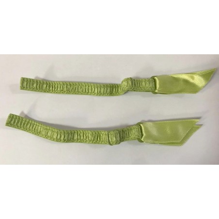 Jarretelles Vert Anis Pour La fabrication de Lingerie Féminine.