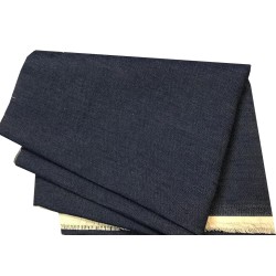 Tissu jeans Brut Epais Bleu au mètre