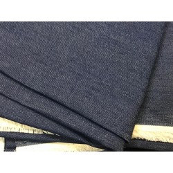 Tissu jeans Brut Epais Bleu au mètre