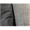 Tissu jeans Brut Epais Noir au mètre.