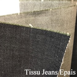Tissu jeans Brut Trés Epais Lourd Couture au mètre