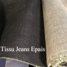 Tissu jeans Brut Trés Epais Lourd Couture au mètre