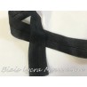 Biais Lycra en mousseline Noir Mat , ruban pré-plié extensible pour Lingerie Et Customisations de vêtements Elasthanne