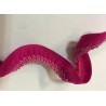 Ruban FrouFrou Rose lycra stretch au Mètre : pour lingerie et maillots de bains
