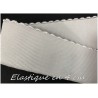 élastique Festonné Blanc en 4 cm de large - Elastique Plat Au Mètre en 40 mm Blanc Pour lingerie et couture