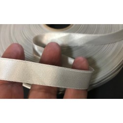Ruban Satin Blanc En 15 mm / 1,5 Cm Au Mètre Pour Décorations Et Loisirs Créatifs