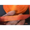 Ruban Taffetas Orange en 15 mm Au Mètre Double Face A Coudre Pour La Décoration Et Loisirs Créatifs