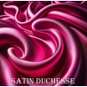 Satin Duchesse Fuschia Haute Couture Au Mètre