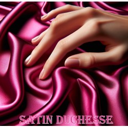 Satin Duchesse Fuschia Haute Couture Au Mètre