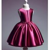 Satin Duchesse Fuschia Haute Couture Au Mètre