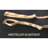Bretelle Elastique Soutien Gorge en 10 mm Nude - Peau