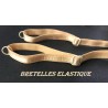 Bretelle Elastique Soutien Gorge en 10 mm Nude - Peau