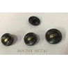 "Bouton Métal Bronze Fantaisie : Élégance et Originalité pour vos Créations Couture"