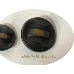 "Bouton Métal Bronze Fantaisie : Élégance et Originalité pour vos Créations Couture"