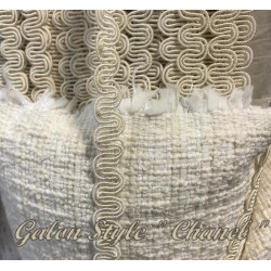 Galon Style "Chanel"  Ecru  Au Mètre Couture