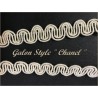 Galon Style "Chanel"  Ecru  Au Mètre Couture