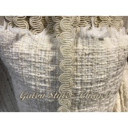 Galon Style "Chanel"  Ecru  Au Mètre Couture