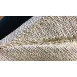 Galon Style "Chanel"  Ecru  Au Mètre Couture
