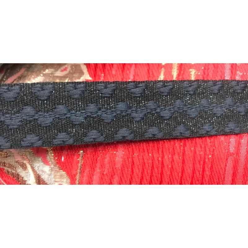 Galon Style "Chanel"  Noir et  Marine Au Mètre Couture
