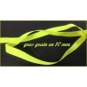 Ruban Gros Grain Jaune fluo en 10 mm Au mètre A Coudre Pour Loisirs Créatifs Et Décorations.