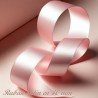 Ruban Satin Rose En 40 mm Au Mètre A Coudre Pour La Décoration Et Loisirs Créatifs