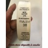 Etiquettes De Vêtements " 98 % Coton - 2 % Elasthanne " x  Par 800 Pièces A Coudre De Composition Textile , Contexture.