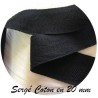 Ruban Sergé Noir Coton Au Mètre En 20 mm A Coudre Pour Loisirs Créatifs Et Décorations.
