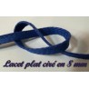 Lacet Bleu Indigo plat Ciré Coton Au Mètre pour Loisirs Créatifs