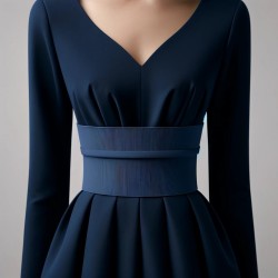 Elastique Bleu Navy Plat Souple En 5 Cm Au Mètre A Coudre  Pour Ceintures Loisirs Créatifs La Customisations.