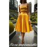 Tissu imperméable Jaune Au mètre Couture.