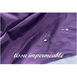 Tissu imperméable Violet Au Mètre Couture