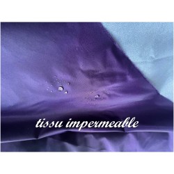 Tissu imperméable Violet Au Mètre Couture