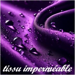 Tissu imperméable Violet Au Mètre Couture
