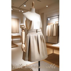 Tissu Toile imperméable Beige Au Mètre Couture