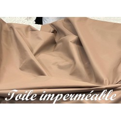 Tissu Toile imperméable Beige Au Mètre Couture