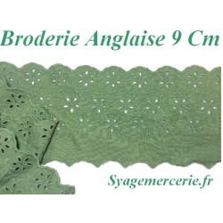 Broderie Anglaise Coton au...