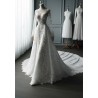 Dentelle Brodé Blanche Au Mètre Couture Pour Mariage et Cérémonie.. "White Embroidered Lace : Sewing for Wedding and Ceremony"