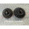 Boutons de Couture Gris en diametre 25 mm Pour Vestes Tailleurs : Chic et Pratique