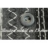 Boutons à Coudre en Métal Gris Foncé à Deux Trous : Élégance Intemporelle