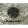 Boutons à Coudre en Métal Argent Vieilli Ornés de Motifs pour Sublimer vos Créations : Élégance Vintage