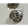 Boutons à Coudre en Métal Argent Vieilli Ornés de Motifs pour Sublimer vos Créations : Élégance Vintage