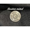 Boutons à Coudre en Métal Argent Vieilli Ornés de Motifs pour Sublimer vos Créations : Élégance Vintage
