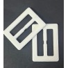 Boucle Ceinture Rectangle Blanche A Coudre.