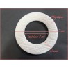 Anneau Blanc Marbré Plat Rond Couture Pour Maillots de Bains, Et Vetements