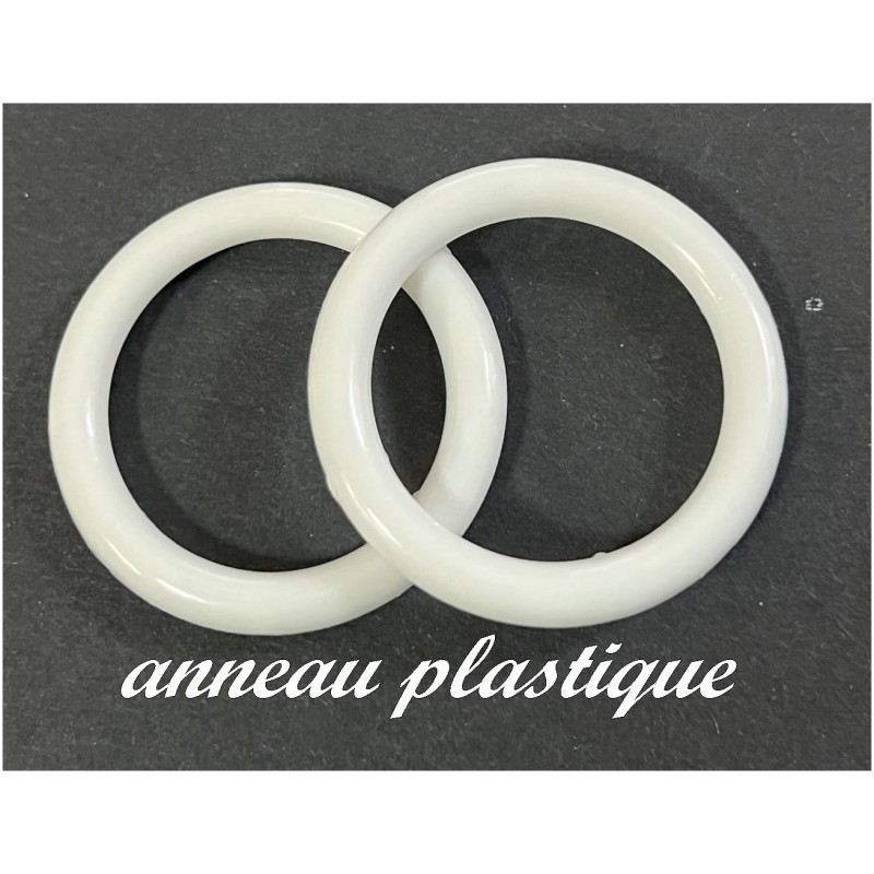 Anneau Blanc Rond Couture Pour Maillots de Bains, Et Vetements