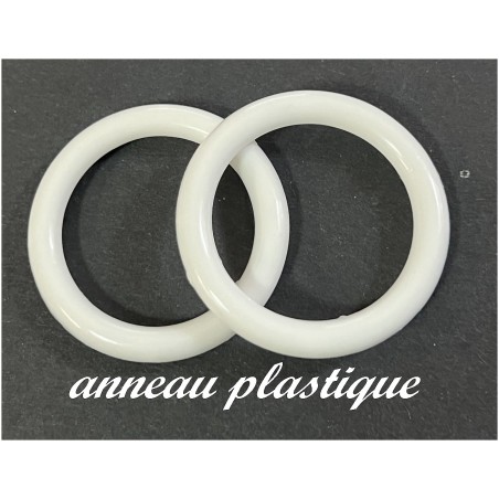 Anneau Blanc Rond Couture Pour Maillots de Bains, Et Vetements